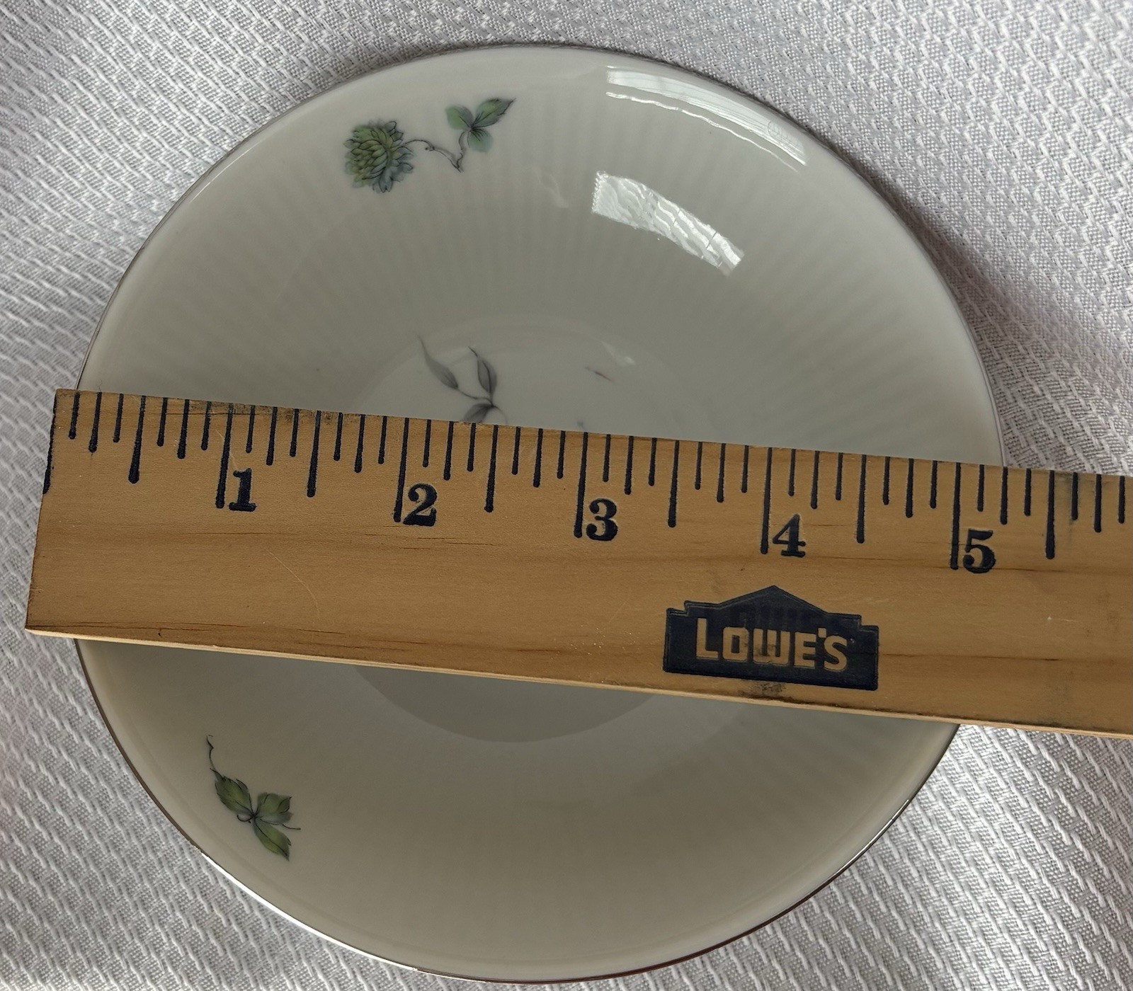 Mitterteich Bavaria Germany Floral Soup Bowls Set of 6 Vintage 5.5”