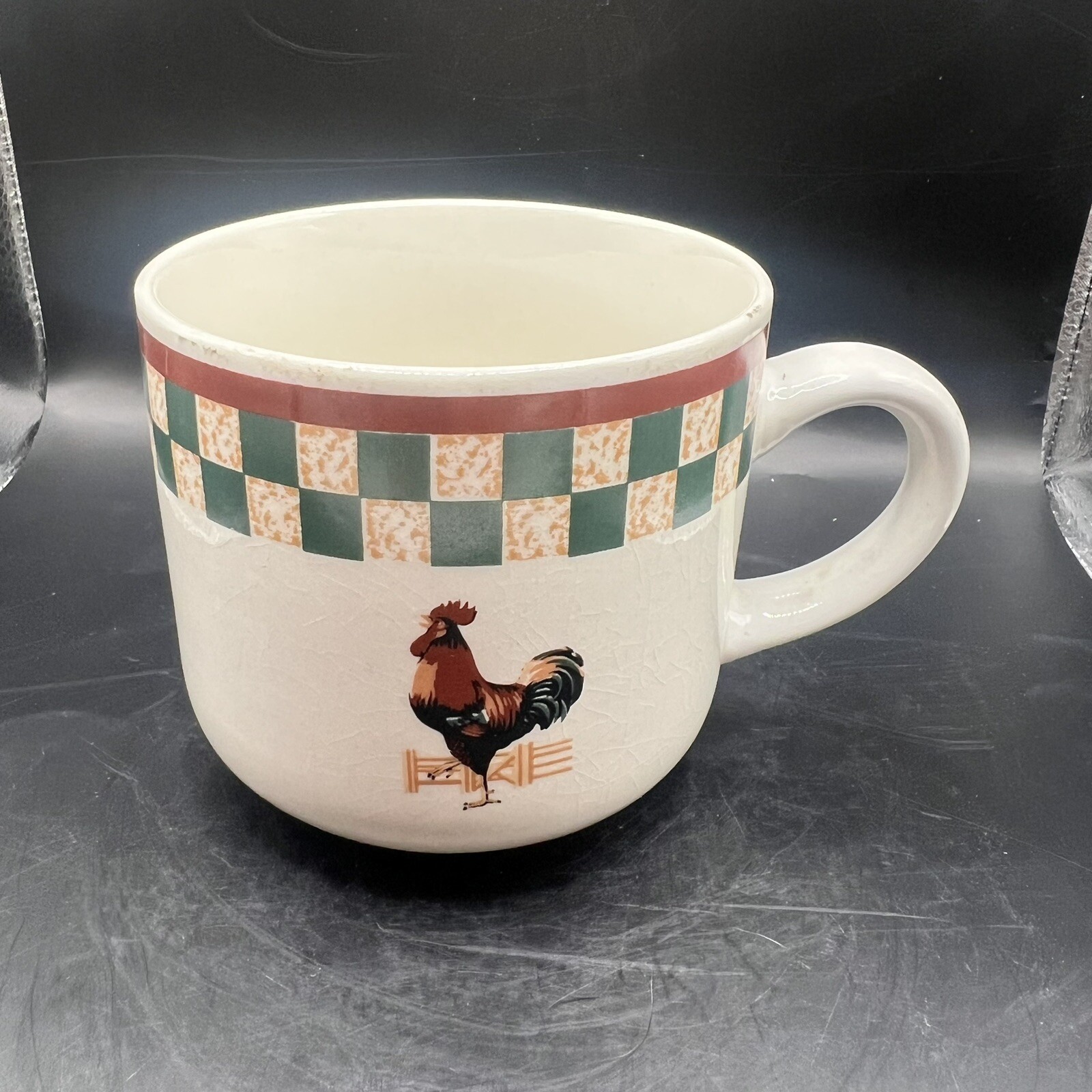 Vintage Betty Crocker Country Inn Collection Stoneware Dish Set Rooster 15 Piece