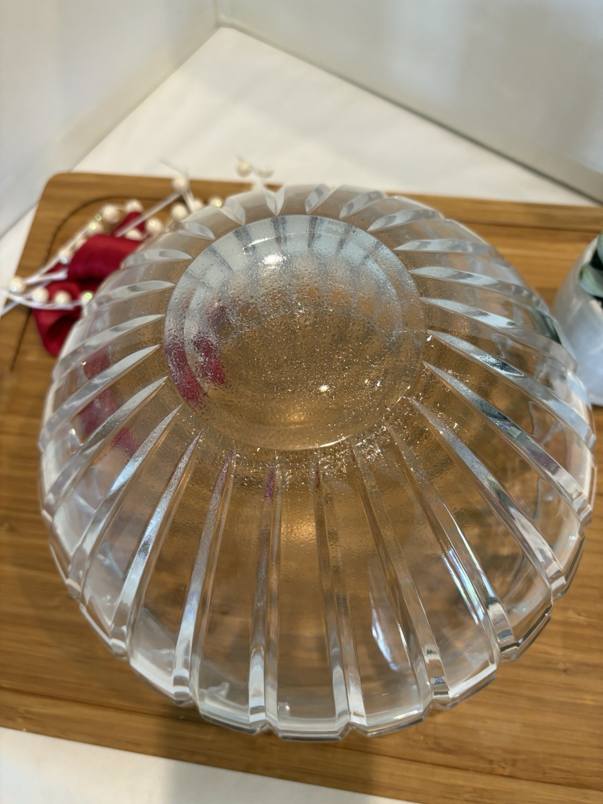 Waterford Marquis Crystal QUADRATA Crystal Bowl 7″ Poland New Soup Fruit Bowl