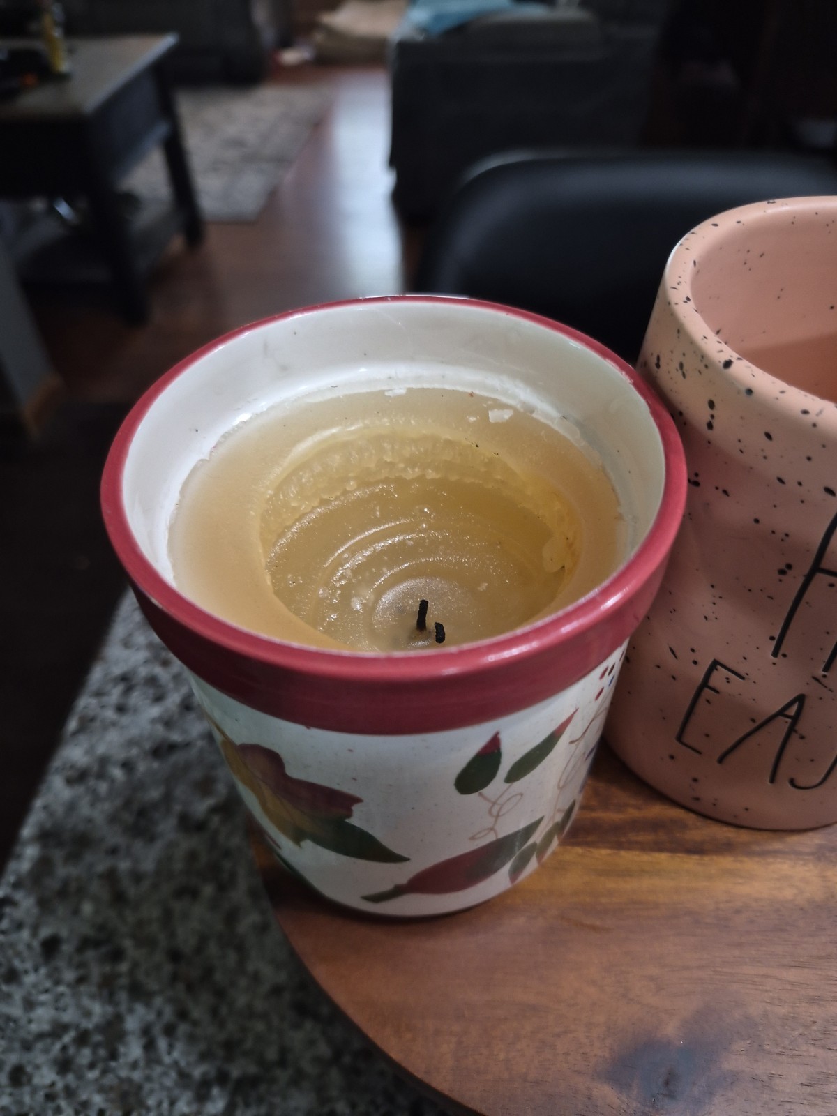 Rae Dunn Artisan Collection Bunny Love Pink Ceramic Mug Easter Pajama Party Set