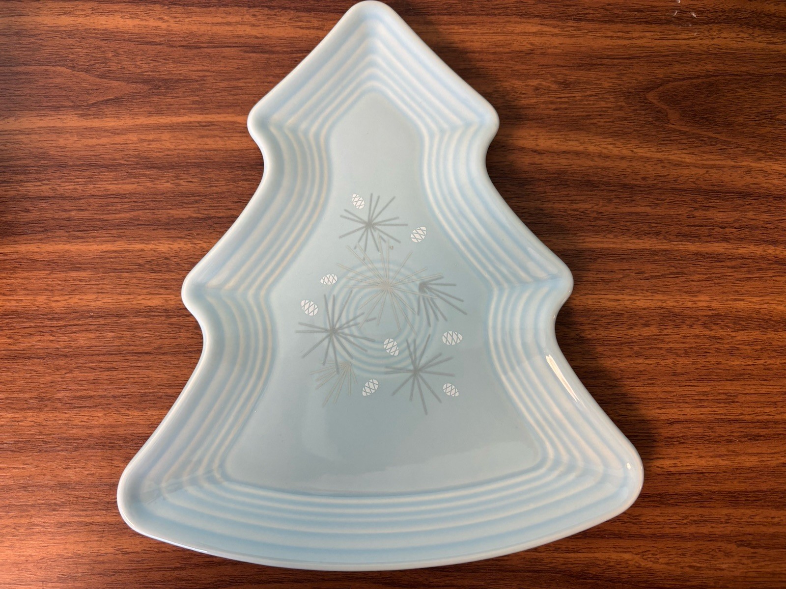 Fiesta HLCCA Tree Plate Atomic Pine On Sky 2026 Conference Exclusive Fiestaware