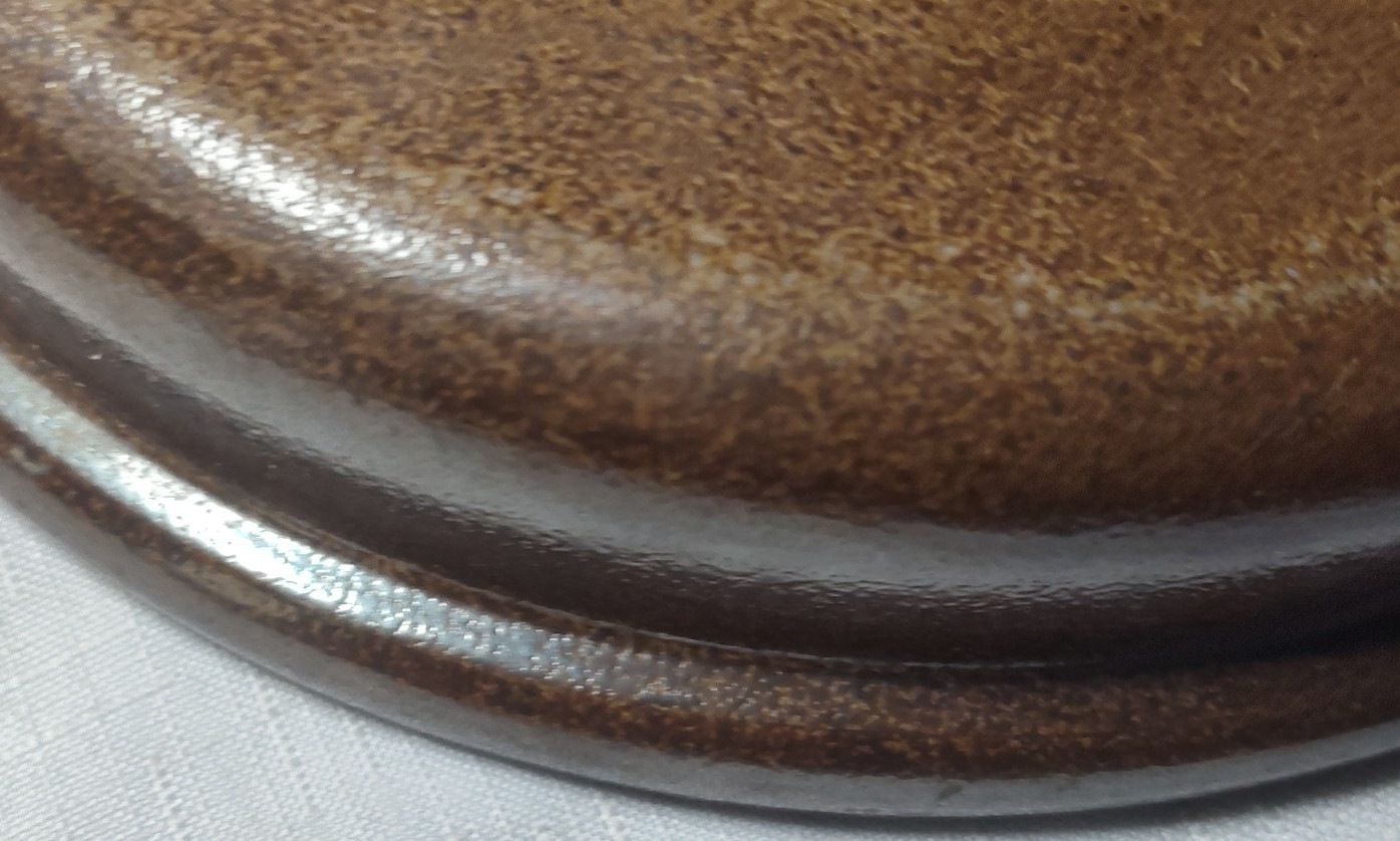 Vintage 9 in Baking Dish Eslau Brown Stoneware Denmark Tue Poulsen