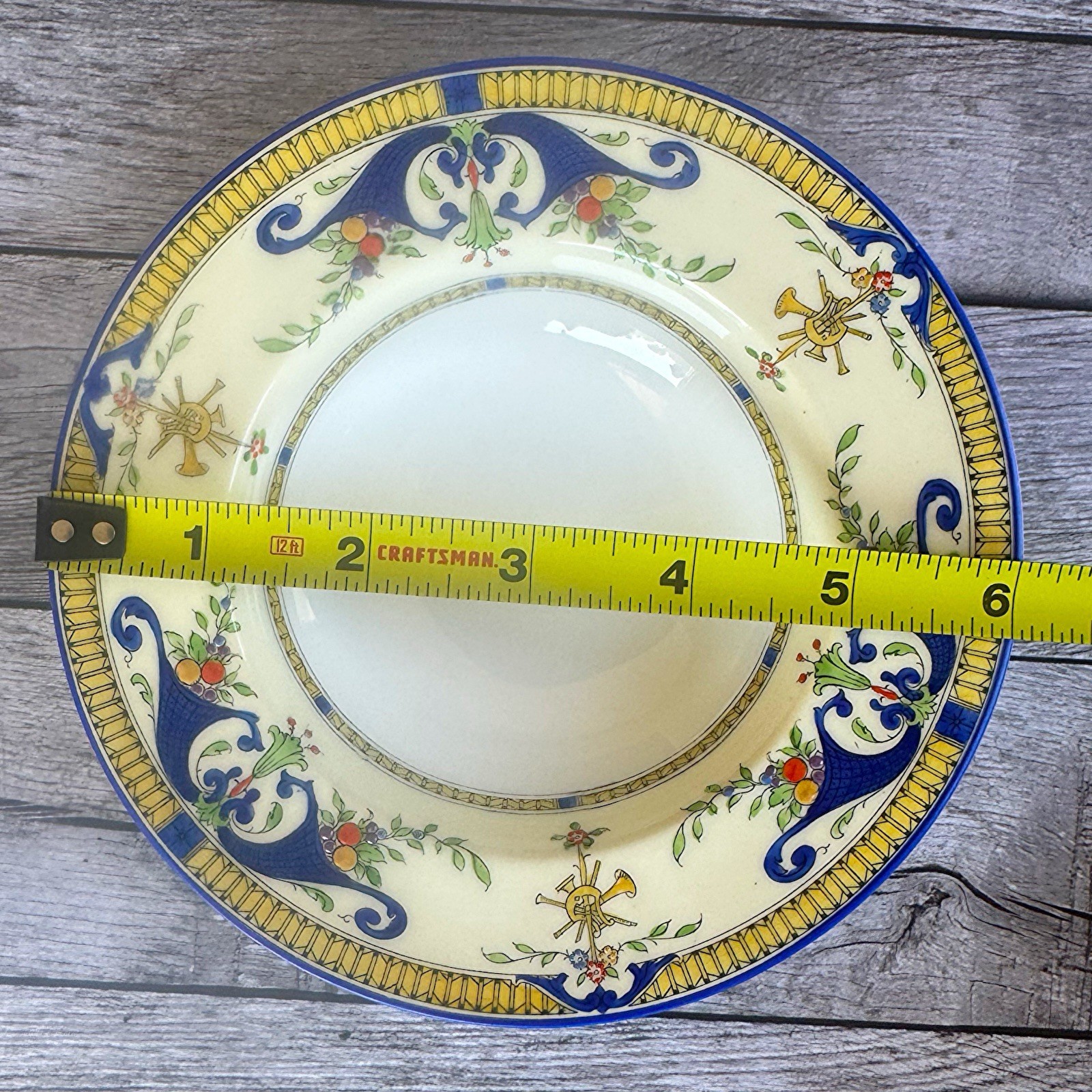 Royal Worcester Bordeaux Set 3 Dinner Plate Two Berry Bowls Bone China England