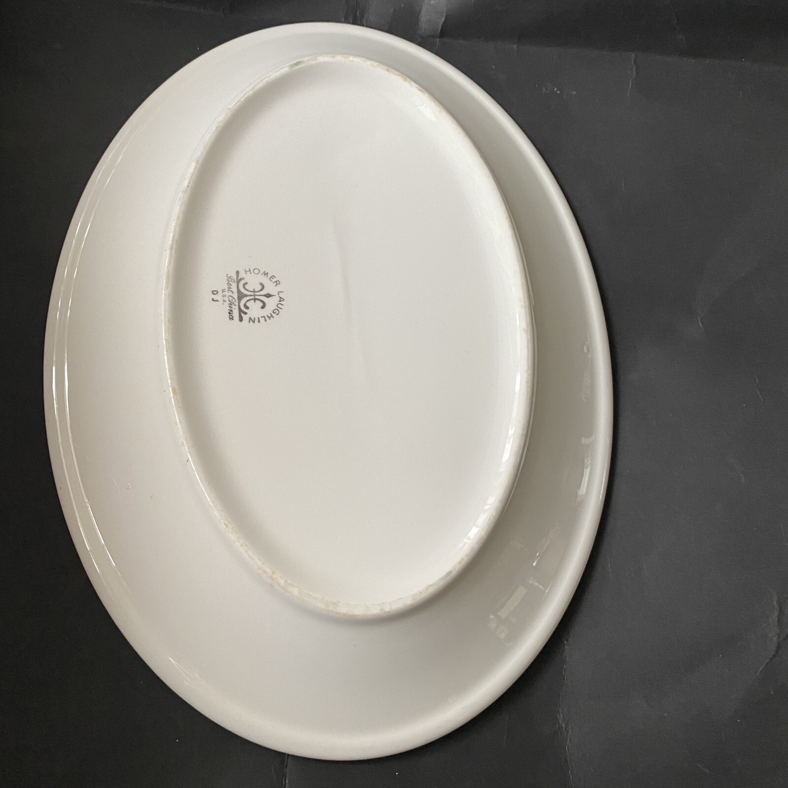 Vintage Homer Laughlin Best China Oval Serving Platter American Rose 1963