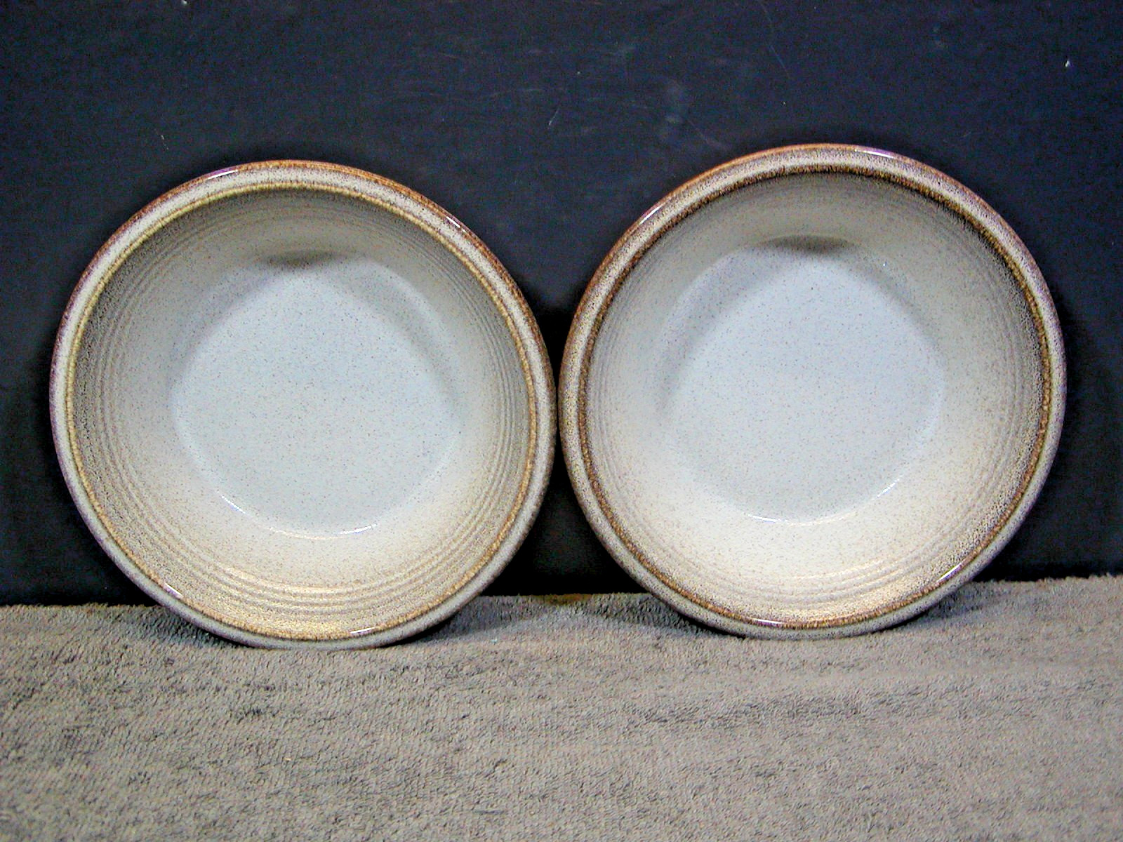 2 MIKASA STONEGLAZE TEMPERA SOUP CEREAL BOWLS