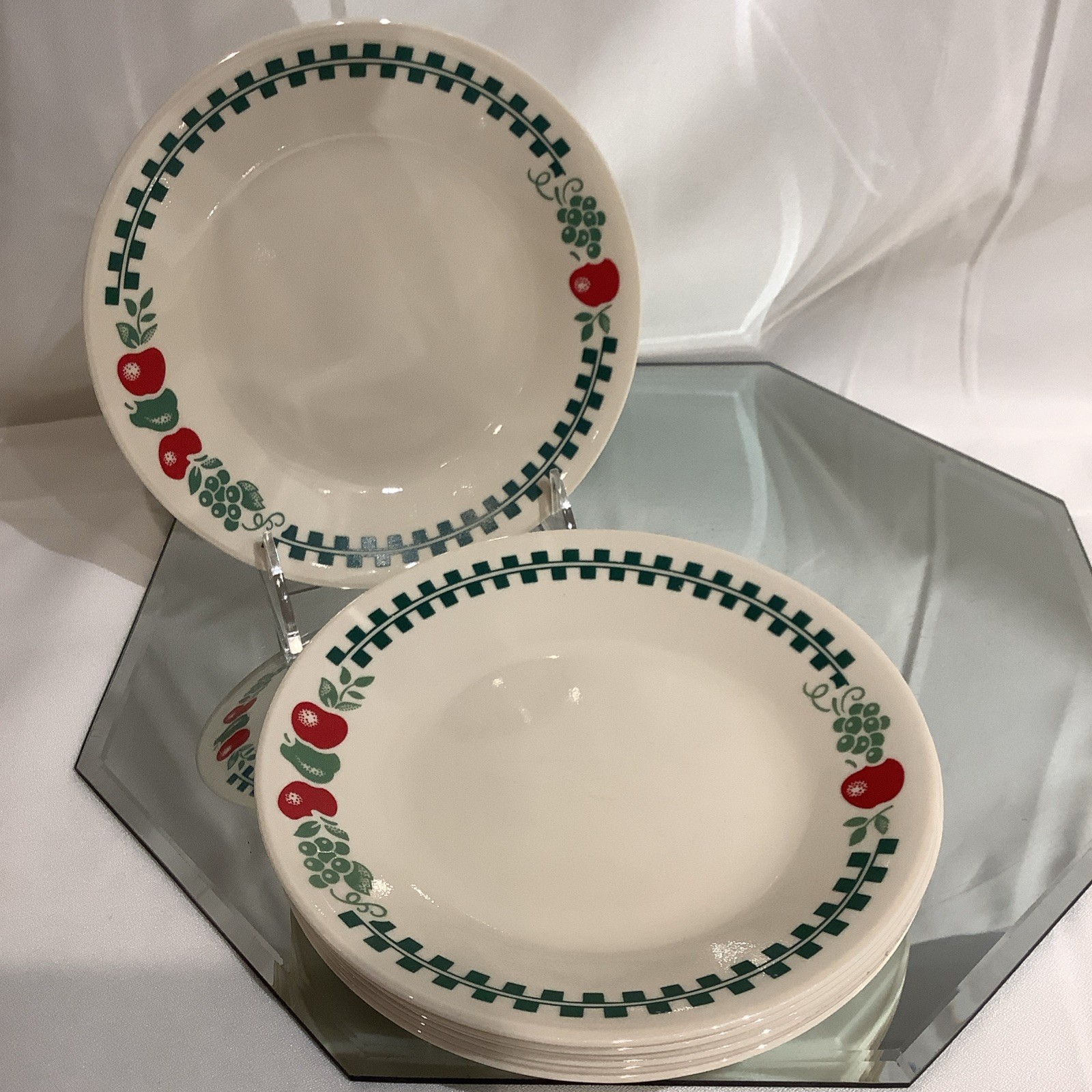 Corelle Farm Fresh Salad Dessert Bread Plate Made in USA – Set of 6