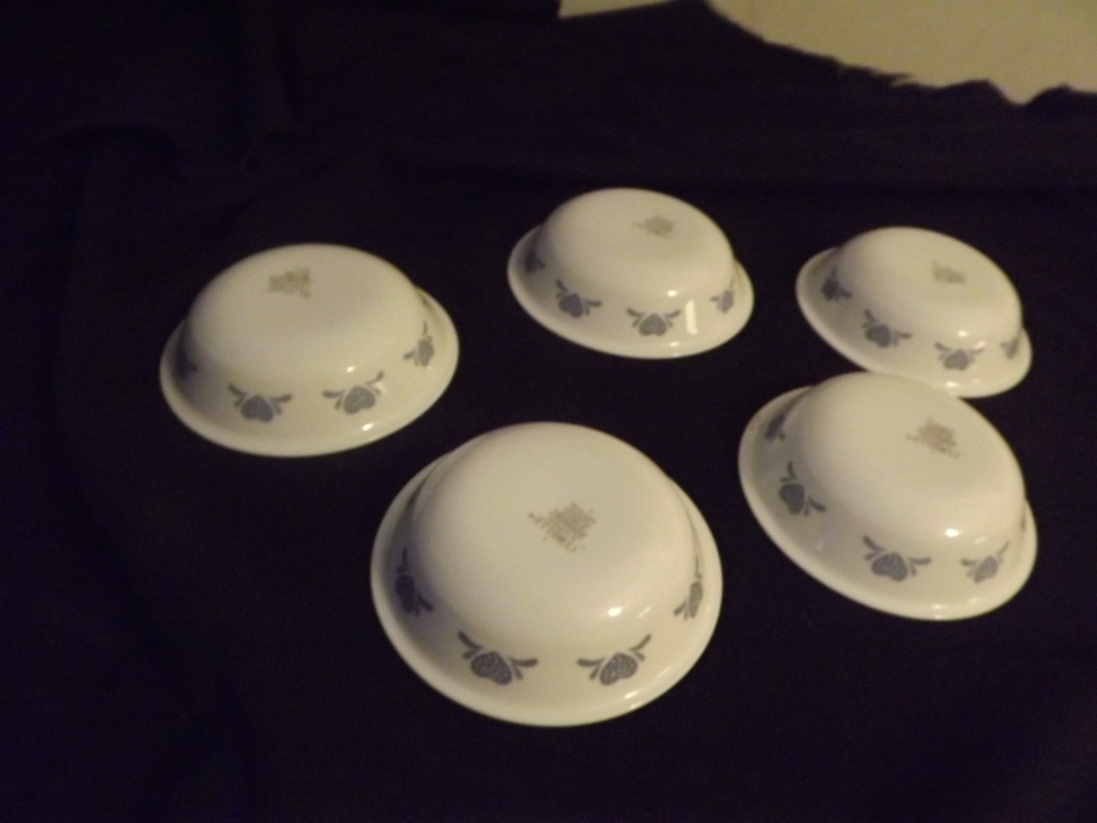 CORELLE CORNING BLUE HEARTS choose plates or bowls