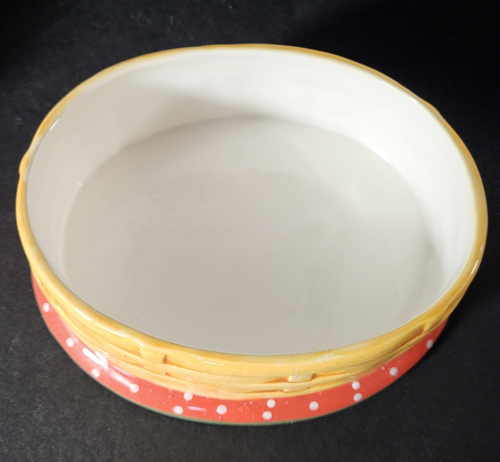 Quail Topped Covered Dish Small By D. Calla Hand Painted 6 Inches Long