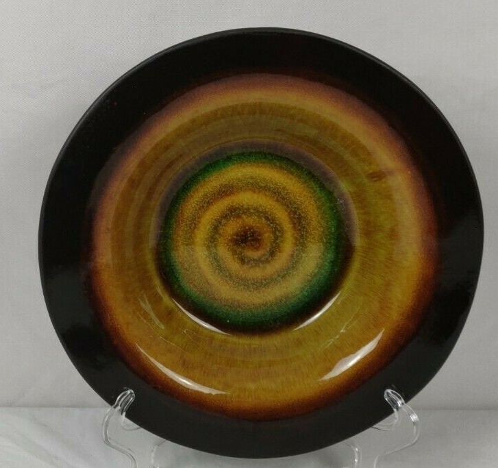Gourmet Expressions Classic Marcella 9 1/2″ Soup/Cereal Bowl RUSTIC Brown/Black