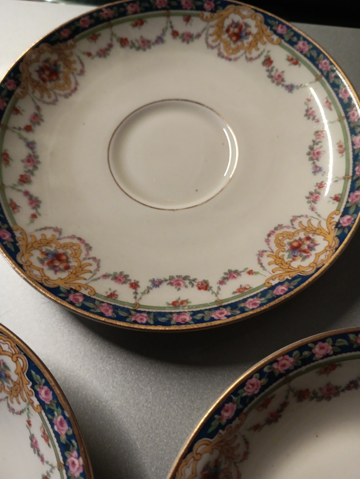 15 Theodore Haviland Limoges France China Small Plates Dishes Nr Mint Pompadour