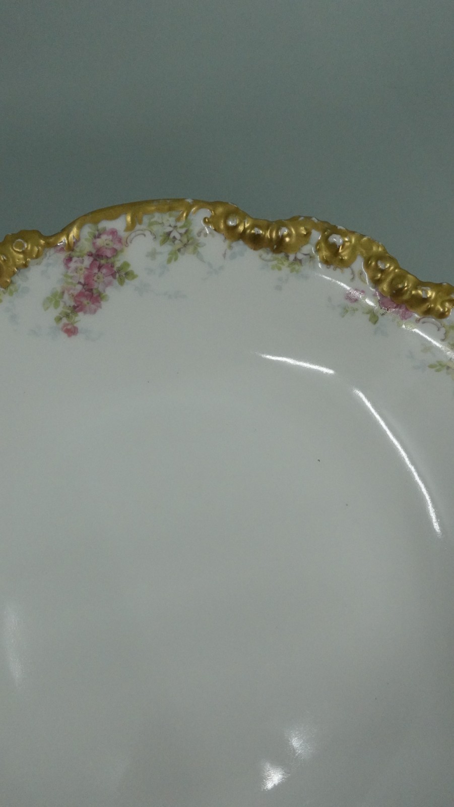 Haviland Platter, 9 J. Pouyat, 9.25″
