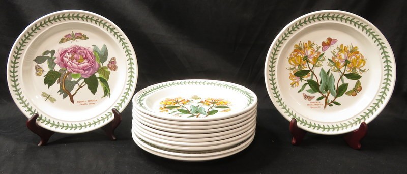 Portmeirion Botanic Garden Dinner Plate -U CHOOSE – Flowers, Butterfly -OLD MARK