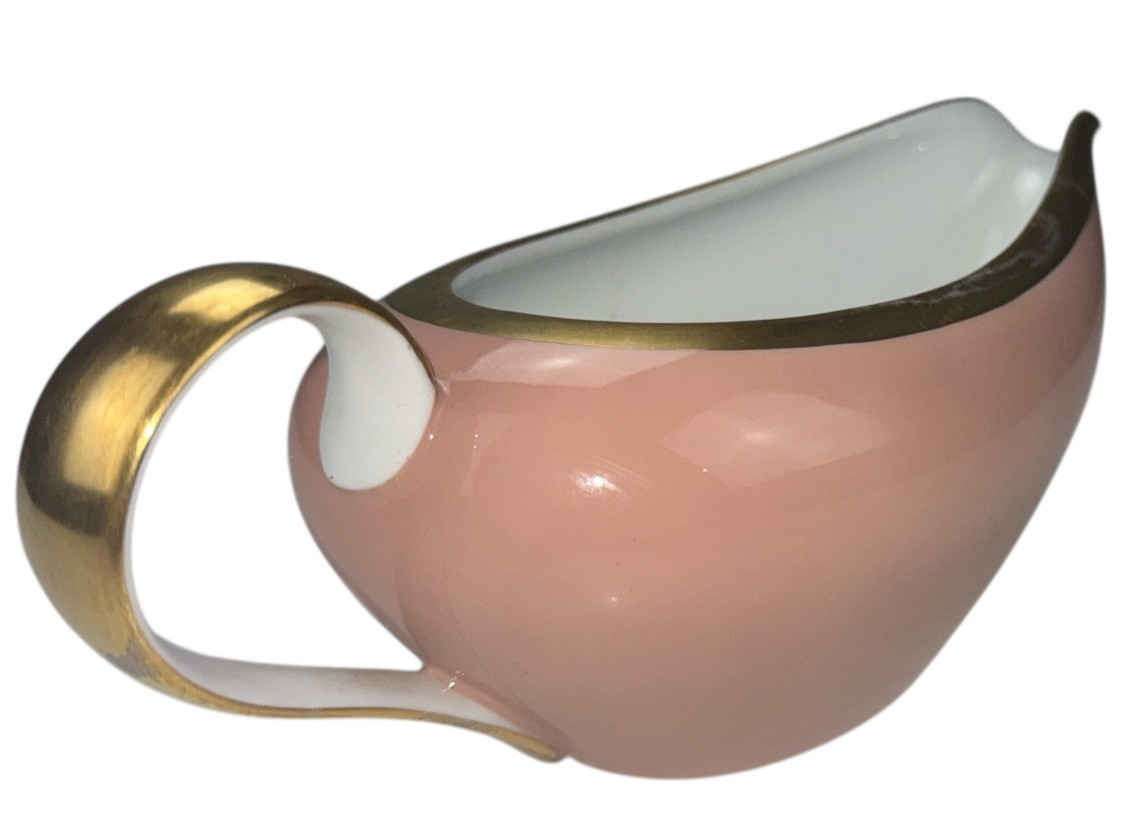 Fitz & Floyd Inc Gravy Boat Versailles Dusty Rose