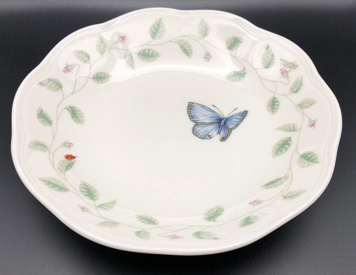 LENOX Butterfly Meadow 8 3/4″ PASTA Soup Salad 20oz BOWLS (SET OF 4) NEW in BOX