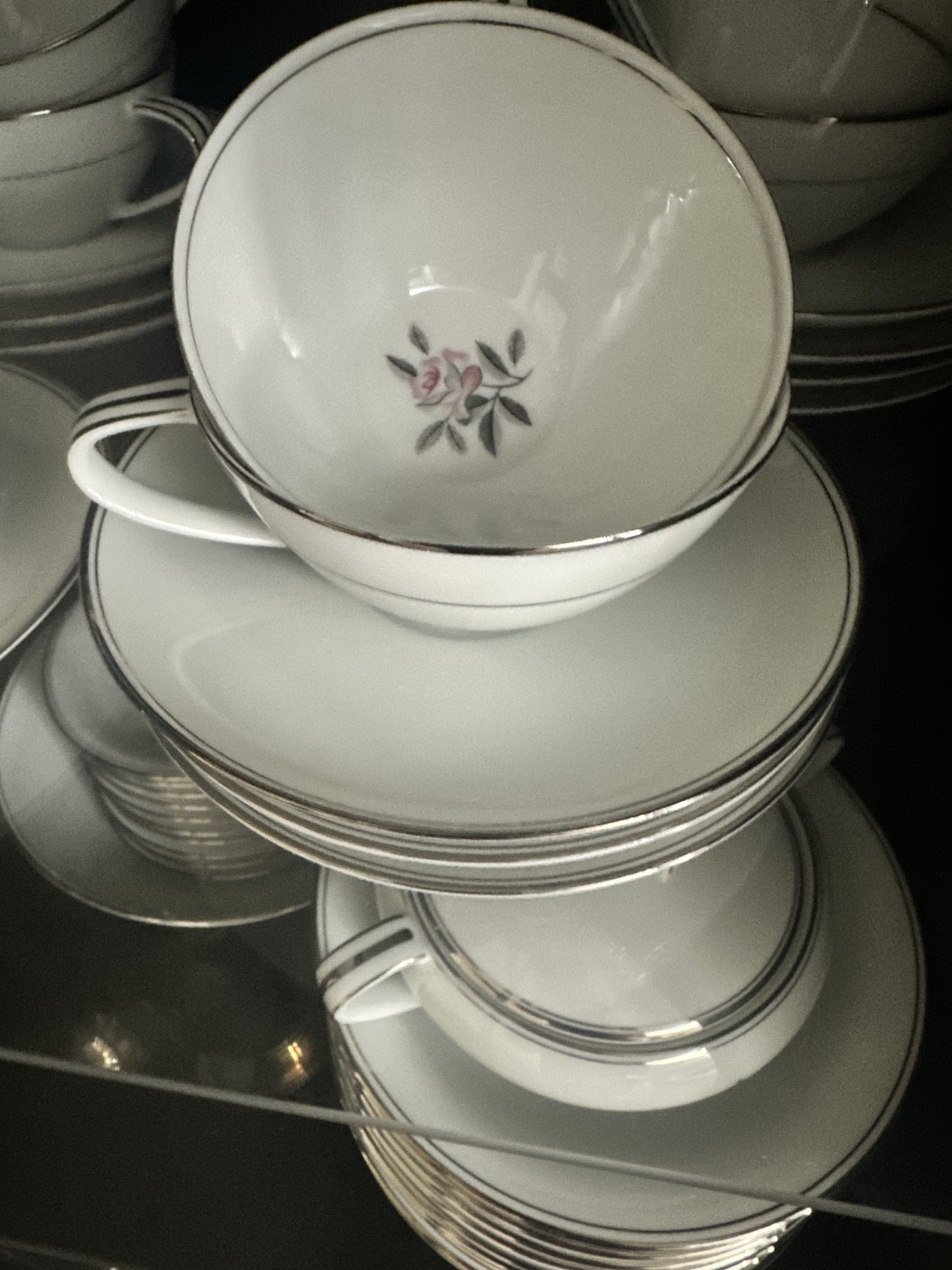 Rosales by Noritake 84 piece China set 1950-1959