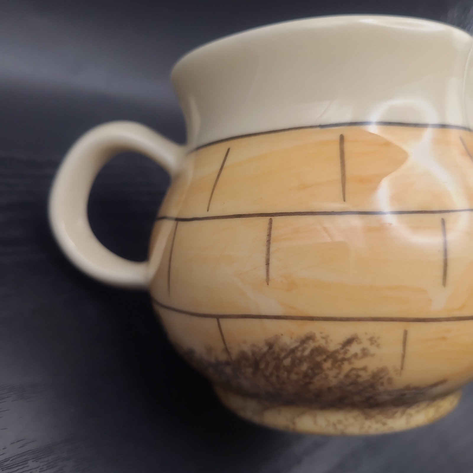 Oxney Green Farm Pig Creamer 5 In. Designed By Steve Duffy