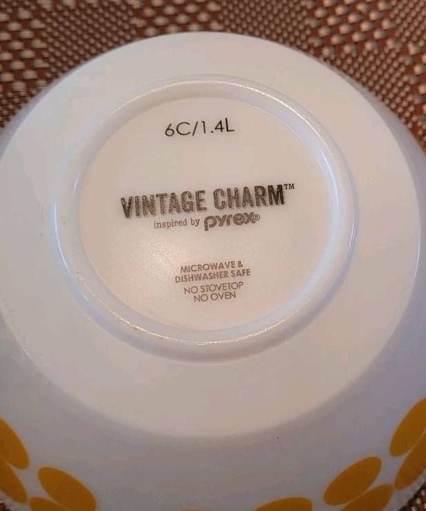 Vintage Charm Two Polka Dot Bowls Imagined By Pyrex