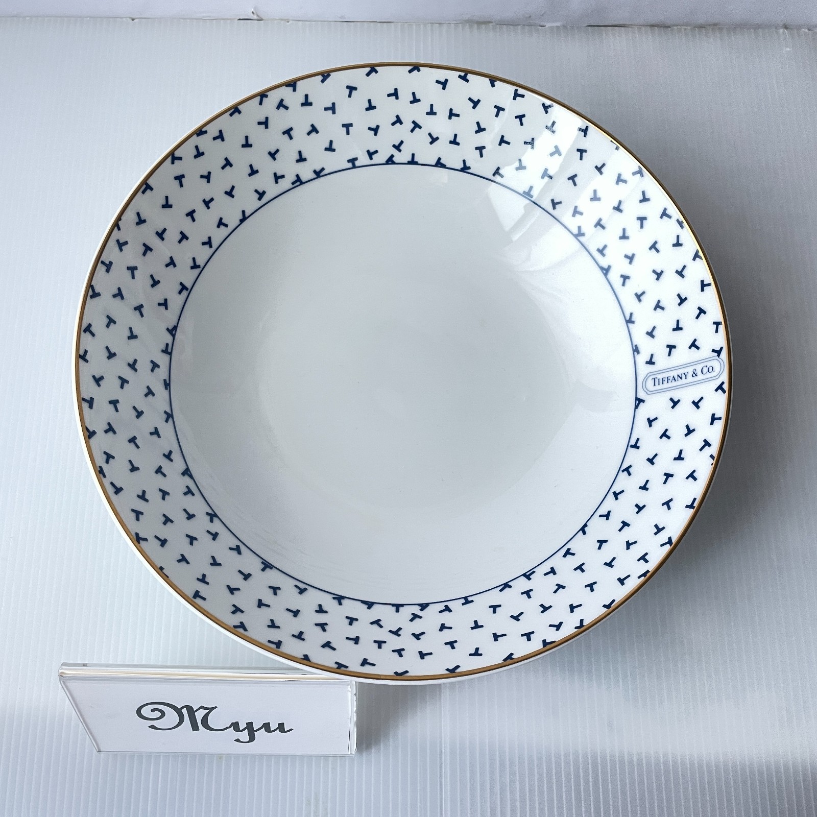 TIFFANY & Co. Dancing T Tableware Set of 16 pcs Cocotte Plate Bowl