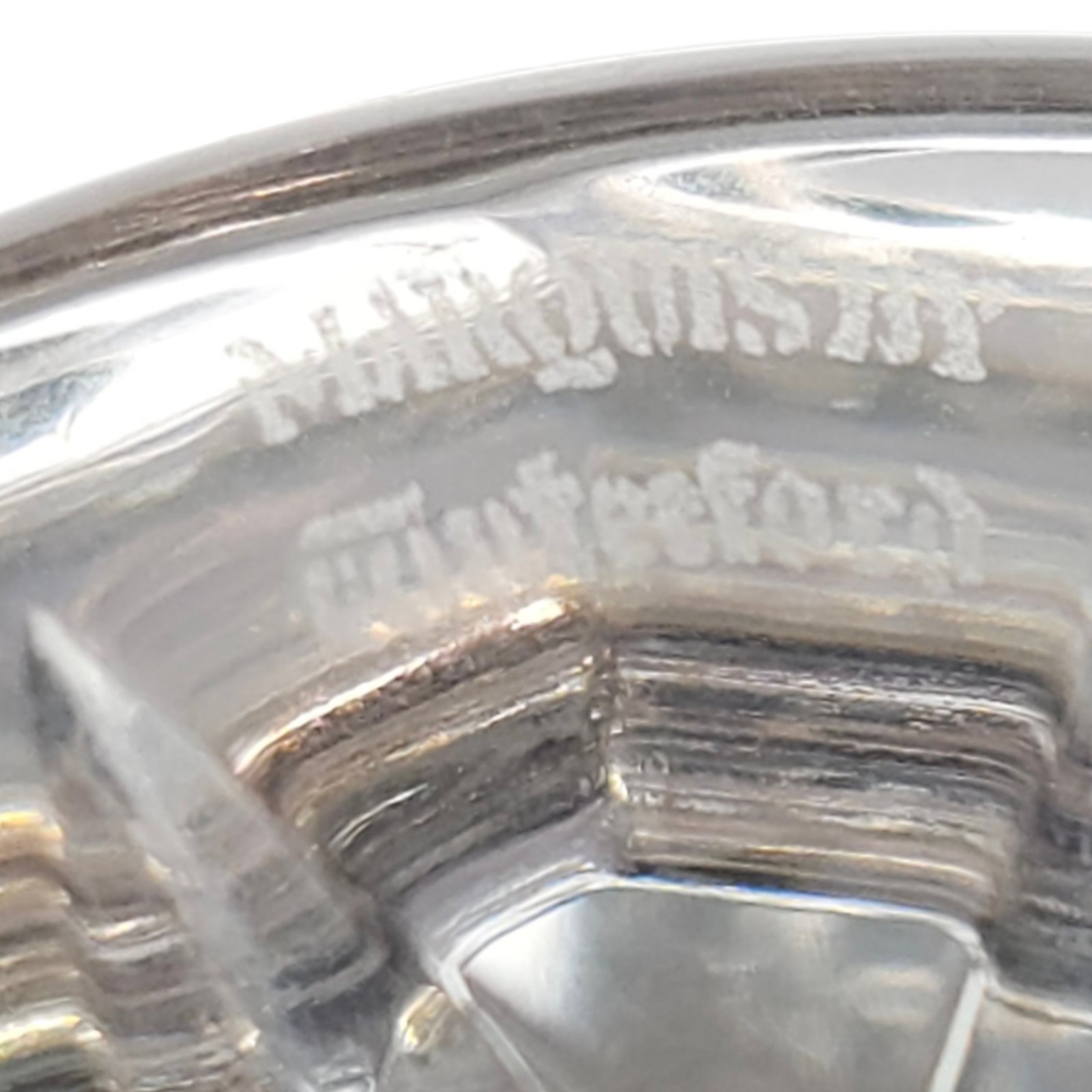Marquis by Waterford Large Sheridan Crystal Footed Bowl 5.5″ Footed Bowl
