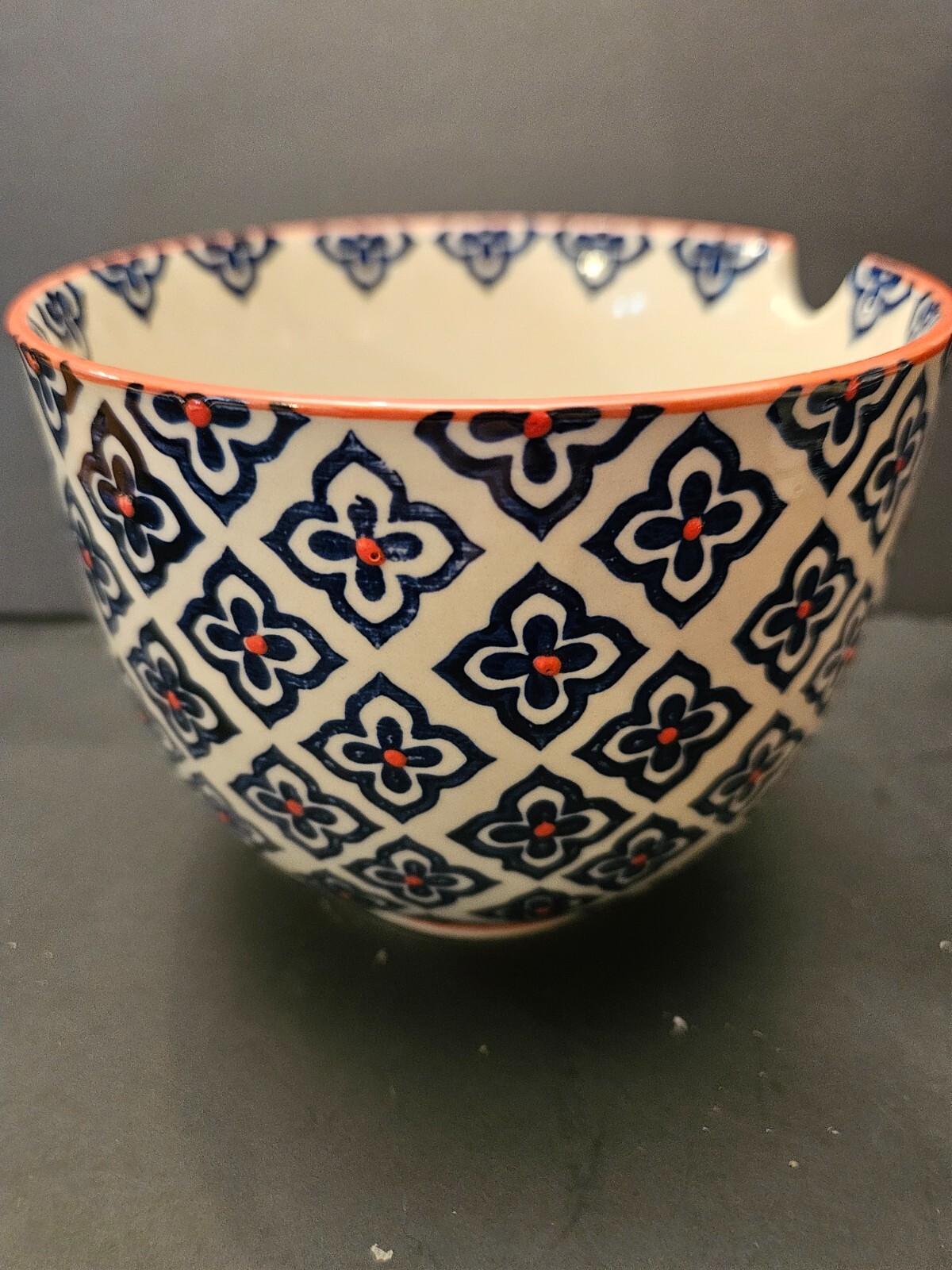 Yokohama Studio Hand Painted Ceramic Noodle Bowl