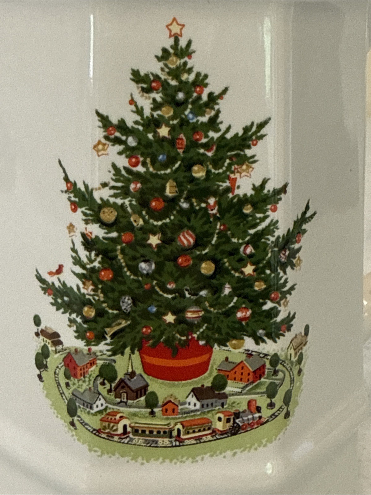 Pfaltzgraff CHRISTMAS HERITAGE Creamer and Sugar Bowl with Lid Tree With Box