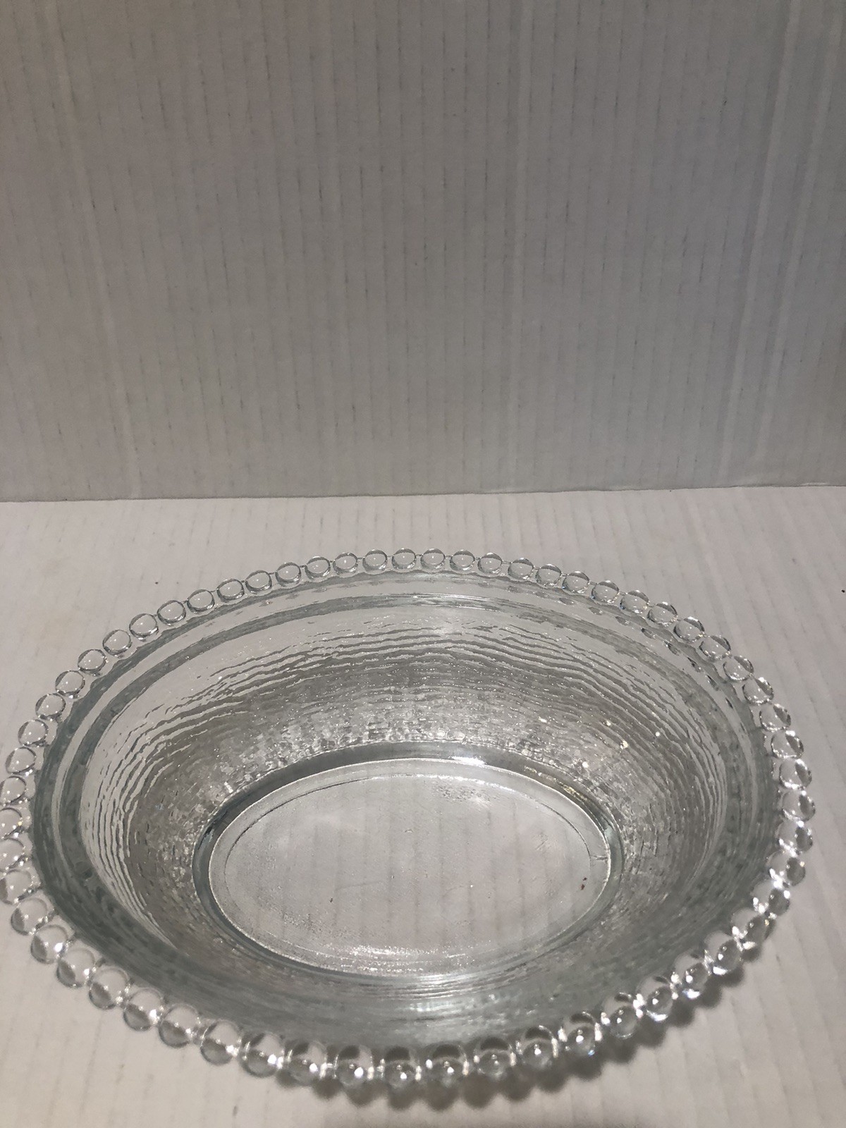Vtg Indiana Glass “ Sleeping Cat On Nest” Covered Dish 7” Long