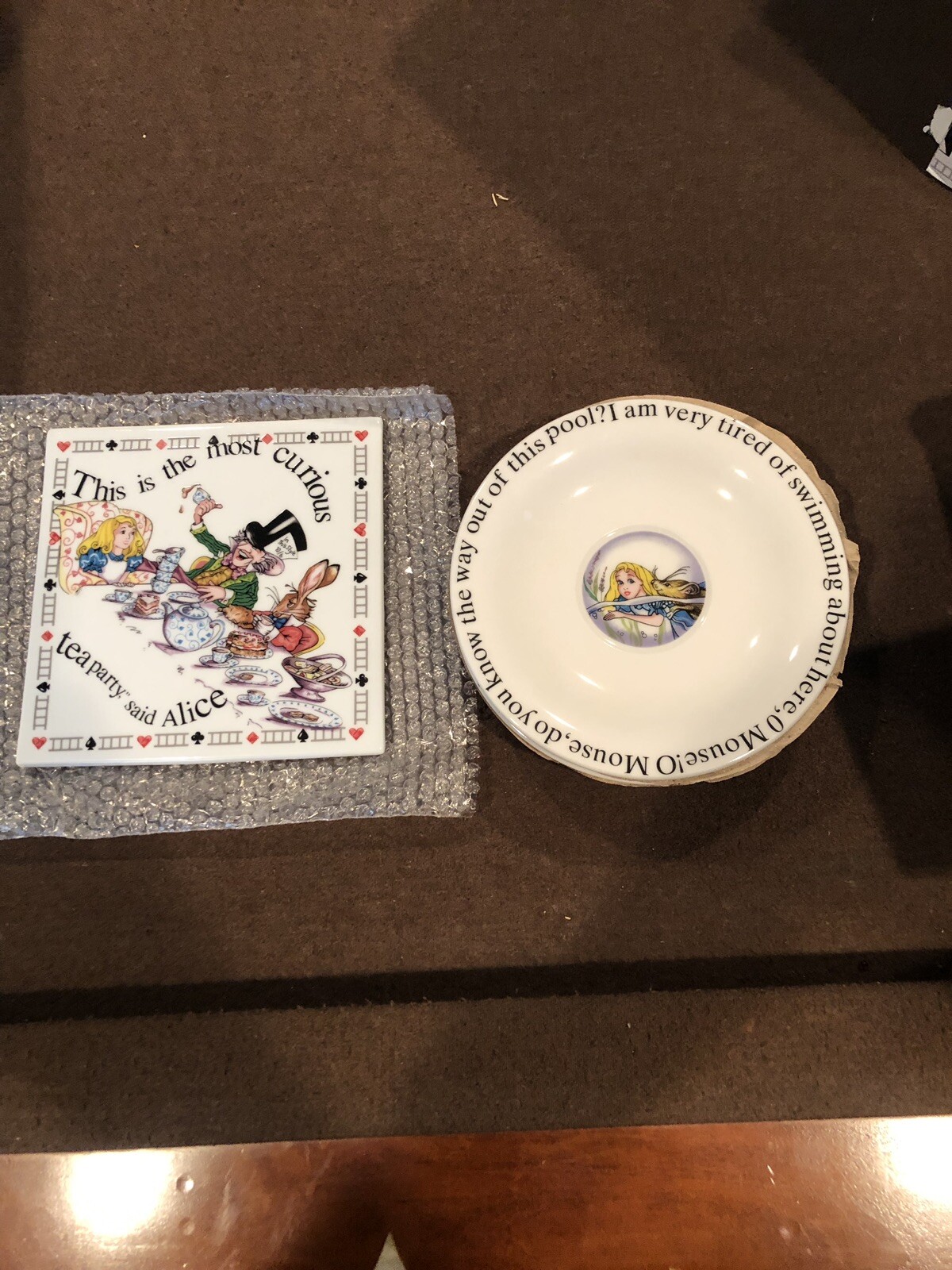 Alice in Wonderland Madhatter’s Teaparty Porcelain Teaset