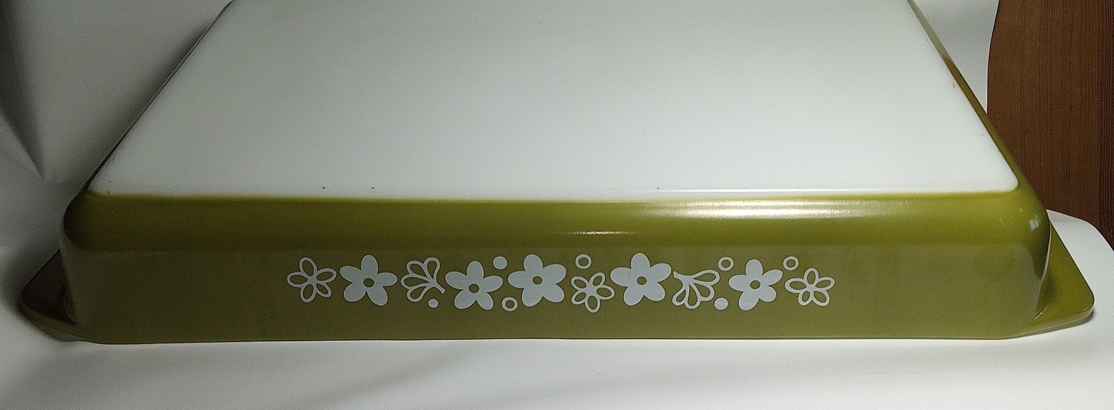 Vintage 933 Pyrex 13 1/2″ X 8 3/4″ Spring Blossom Crazy Daisy Baking Lasagna
