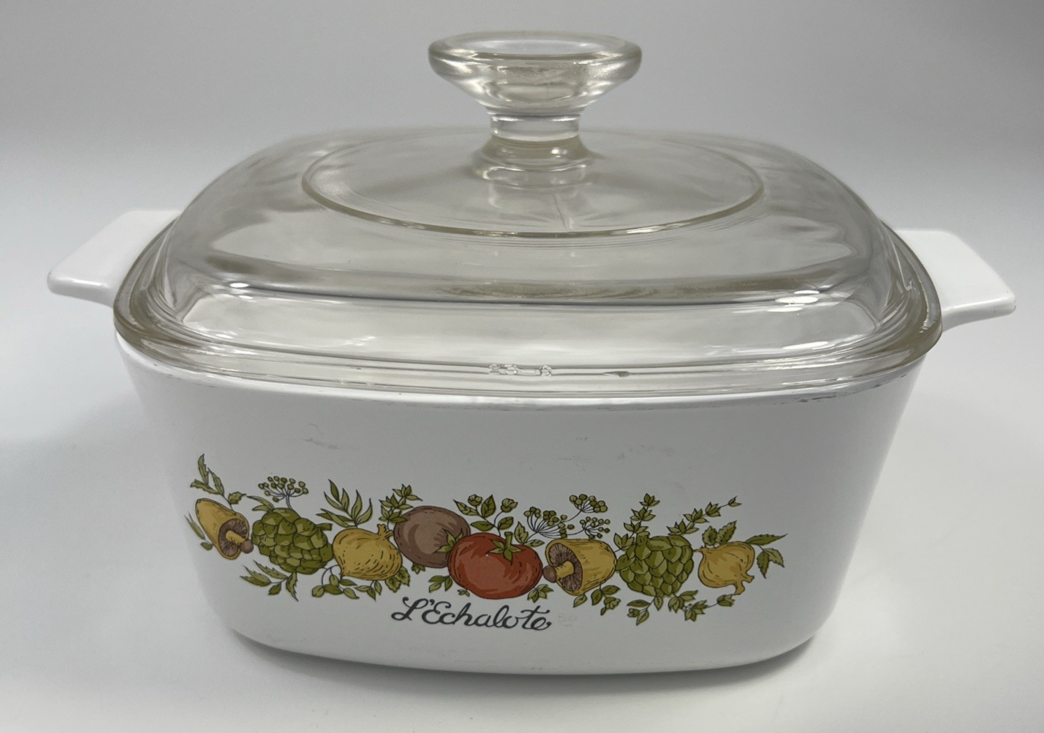 Corning Ware Spice of Life L’Echalote 1.5 Liter Casserole A-1 1/2-B With Lid