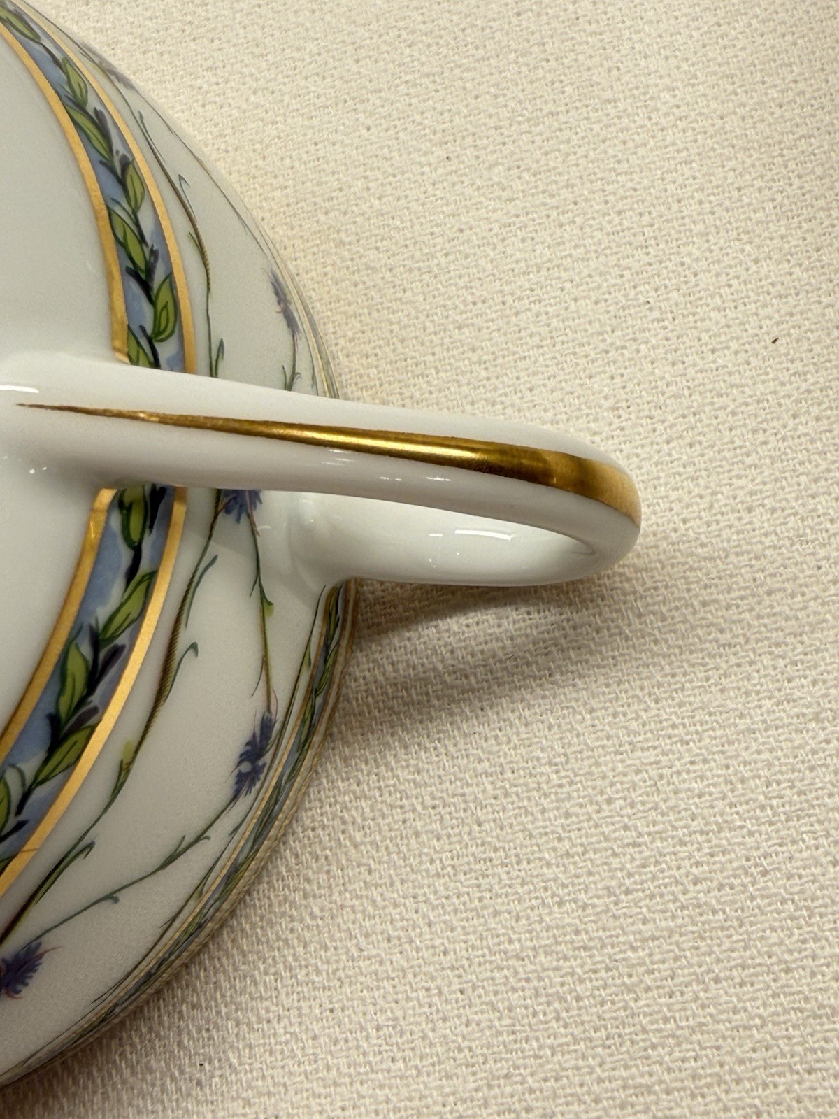 Raynaud Limoges “L’Allee Du Roy” Tea Cup & Saucer Set – Mint Condition – France