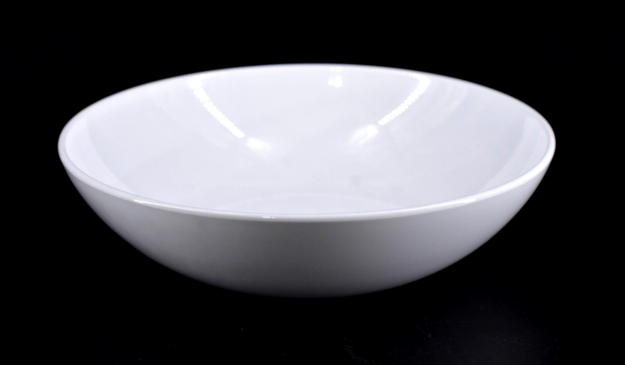 Vintage Centura by Corning Set of 6 White Coupe Cereal Soup Bowls 6.25″