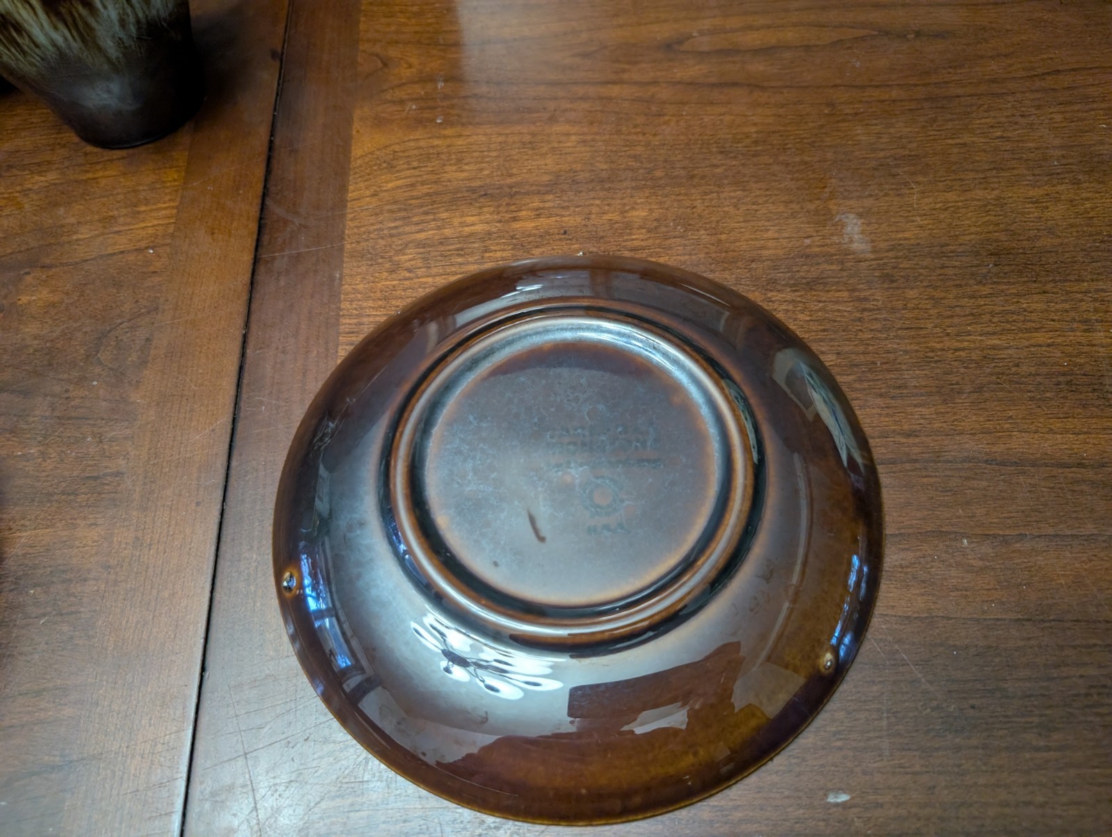 36 Piece Vintage Canonsburg Carefree Ironstone Brown Drip Ironware Dinner Set
