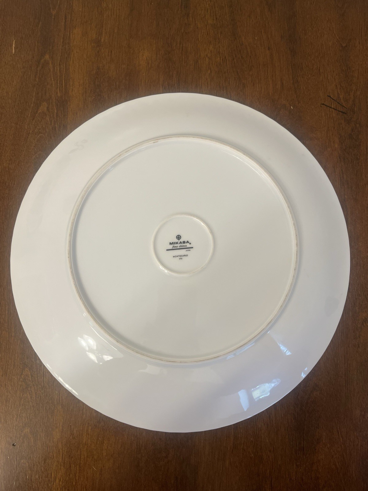 MIKASA MONTECARLI 470 FINE CHINA 12.25” ROUND PLATTER Discontinued 1994-1997