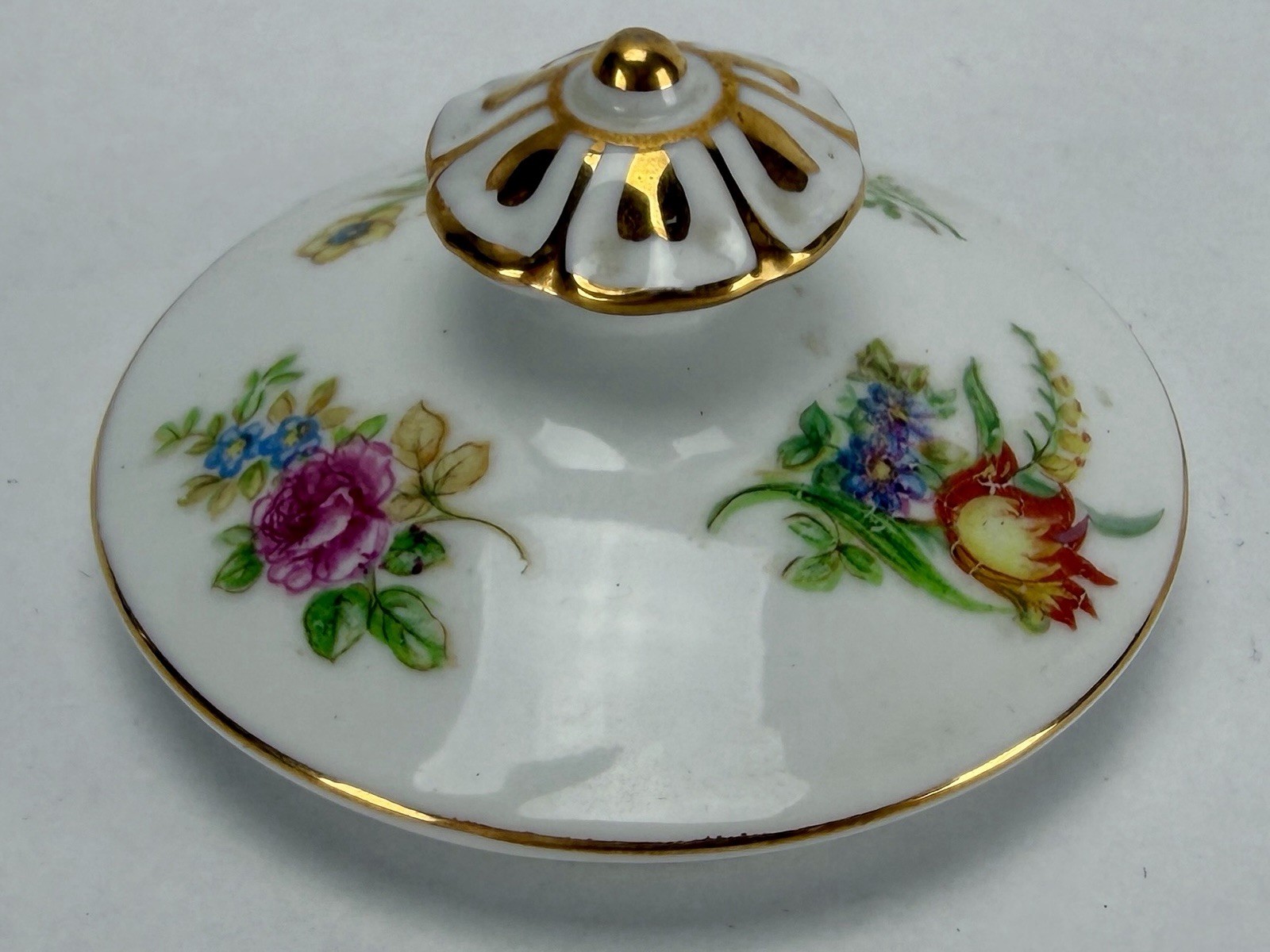 Vintage Aichi China Sugar Bowl LID ONLY Made in Occupied Japan