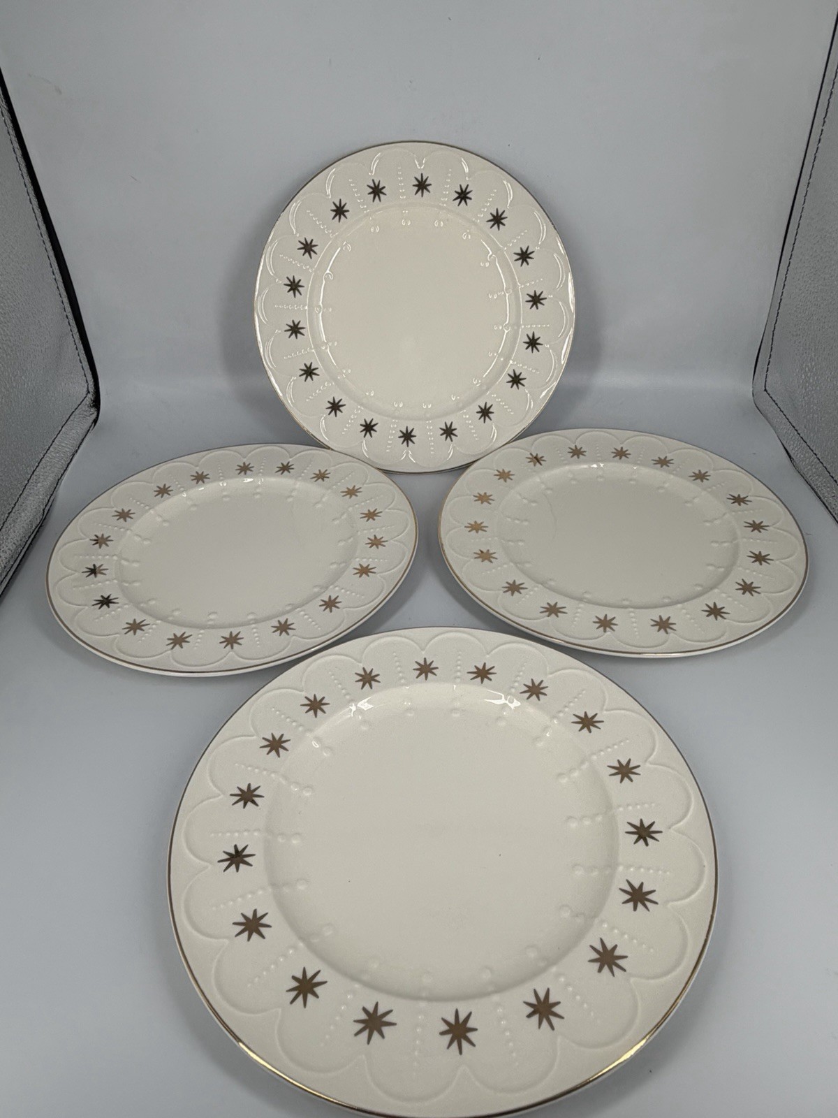 Anthropologie New York City Ballet Stoneware Dessert Plates Set of 4