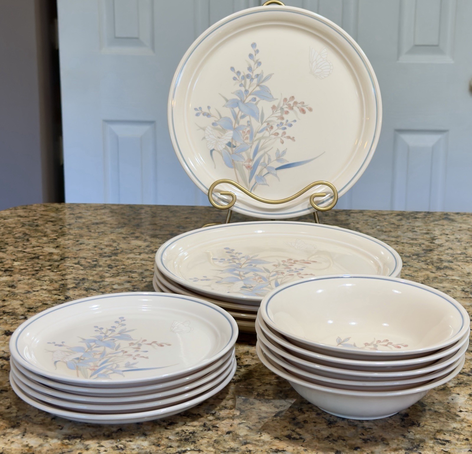 Vintage Noritake Keltcraft Kilkee 9109 15pc Dinnerware Set Ireland Unused EC