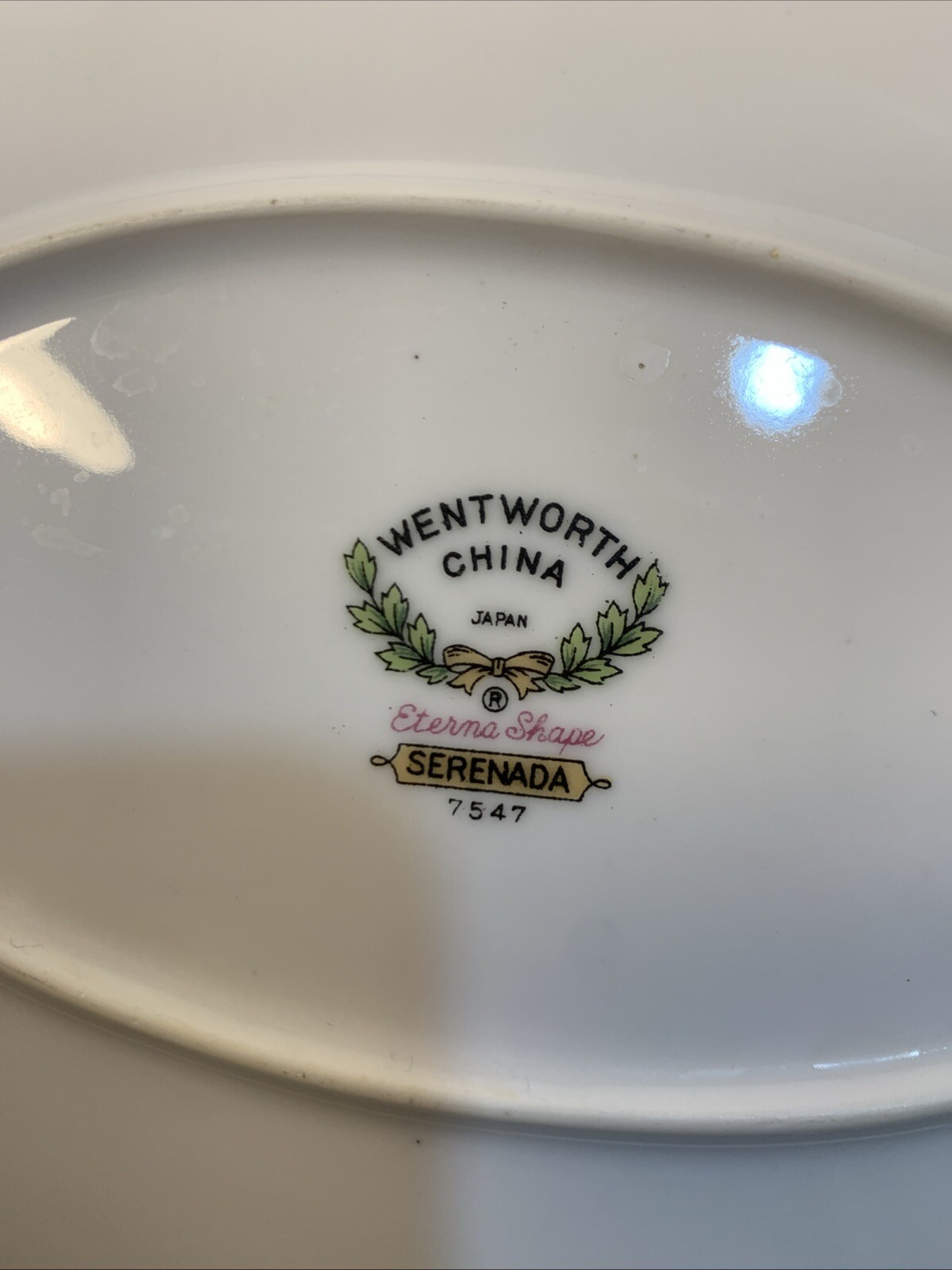 Wentworth China Serenade Large Serving Platter 1950-1959 16”