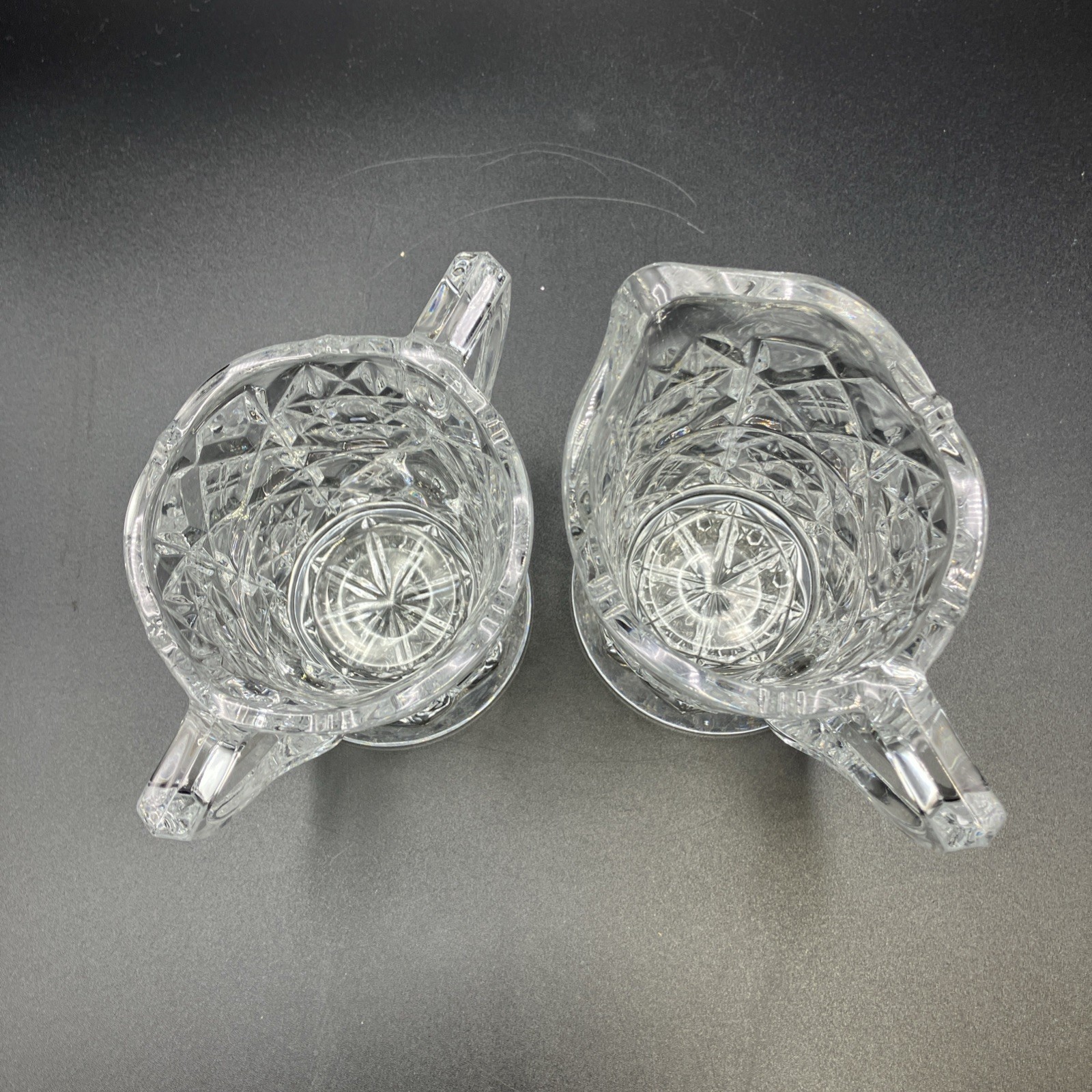 Vintage Fostoria Heritage Sugar and Creamer Set
