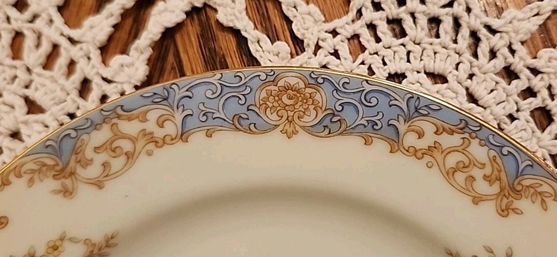 VINTAGE NORITAKE (N47) SET OF 2 BREAD PLATES. CIRCA 1940’S
