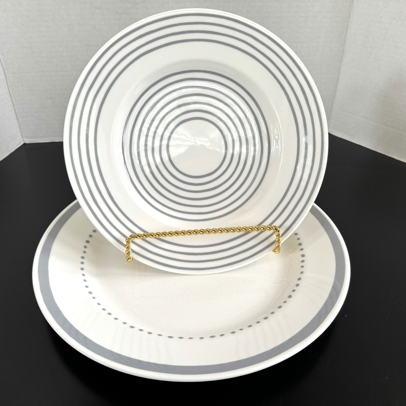Lenox x Kate Space Charlotte Street West Dinner Plate and Luncheon Plate