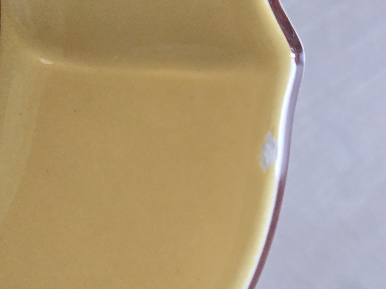 Vintage Italian Salad Dessert 8″ Plates Fruit Bright Yellow Wall Decor Set Of 4