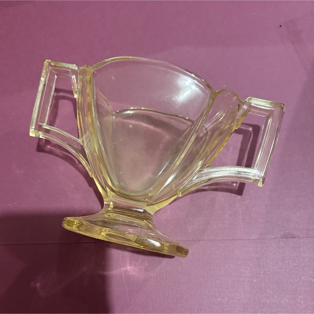 Creamer with Handle & Spout and Sugar Bowl Set