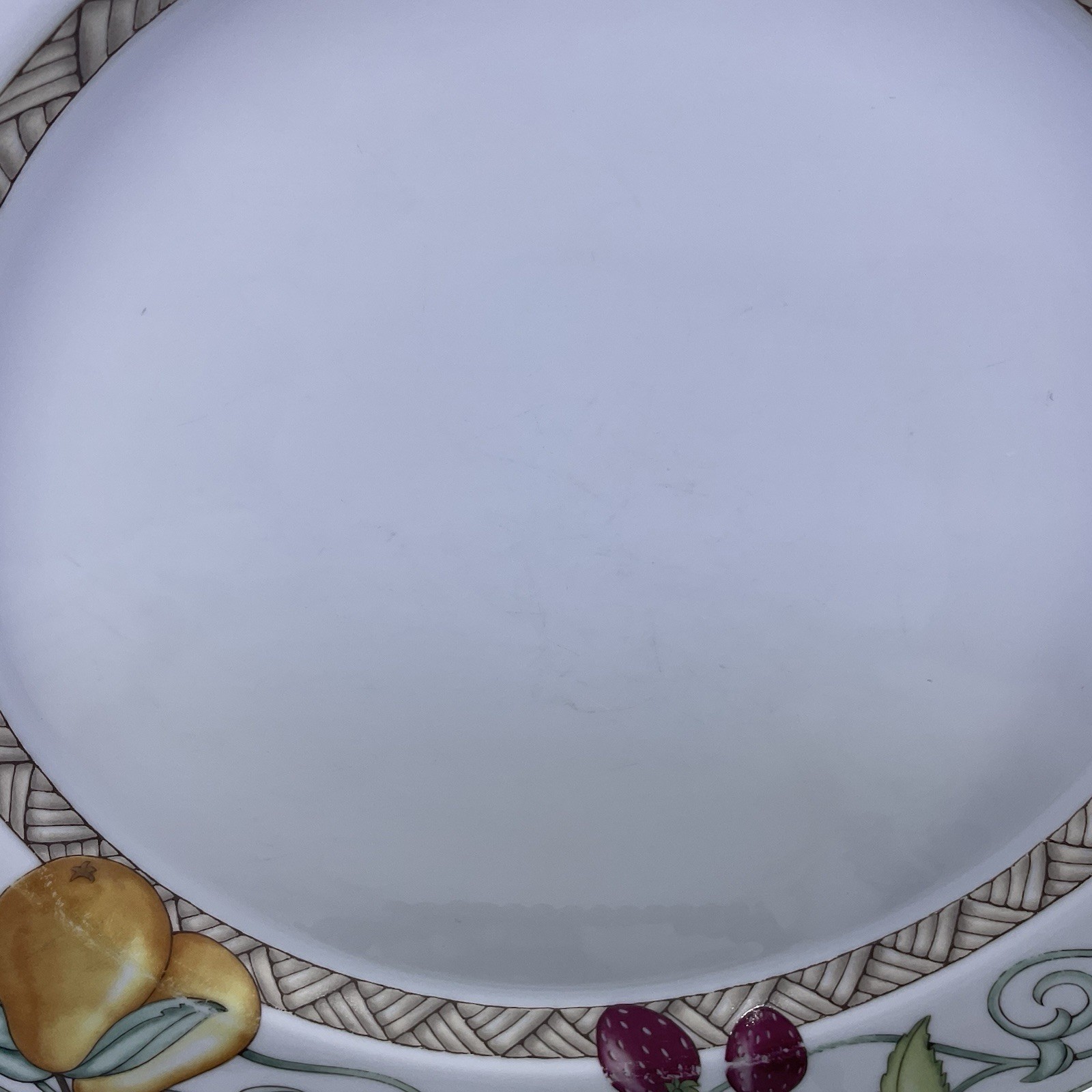 Dansk Umbrian Fruits 11” Dinner Plates Set Of 2