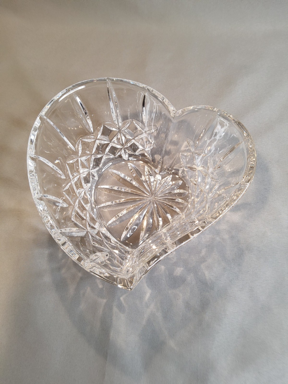 Waterford Crystal Lismore Heart Shaped Bowl.