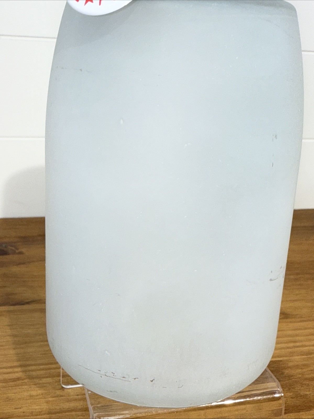 Rae Dunn “GOALS” Frosted Lighted Mason Jar Accent Lamp Home Decor EUC