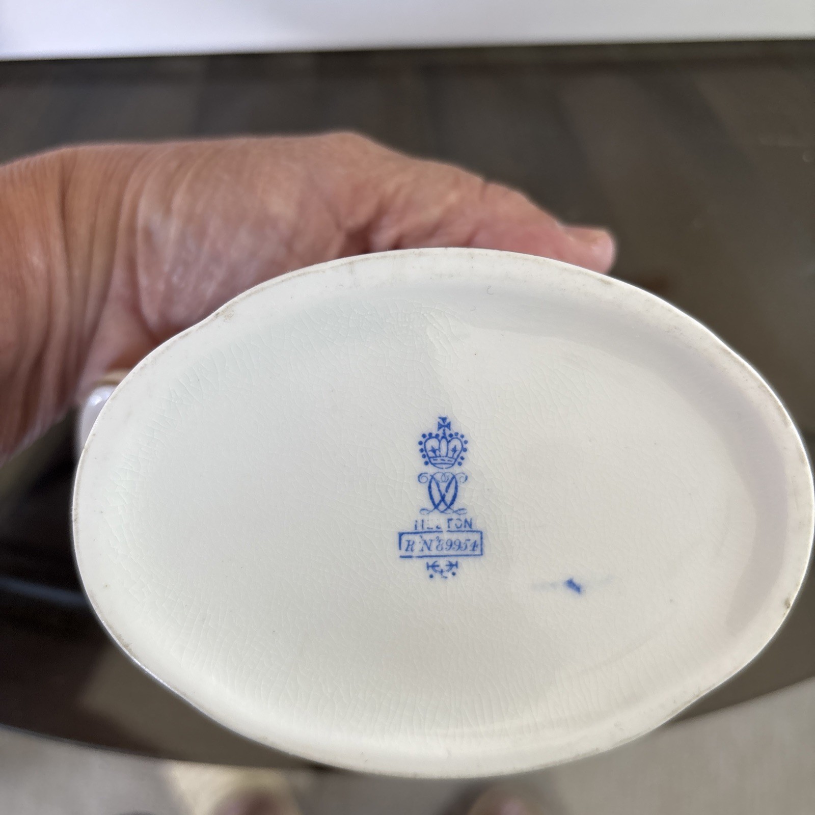 Minton Melton Pattern Blue Transferware Pieces