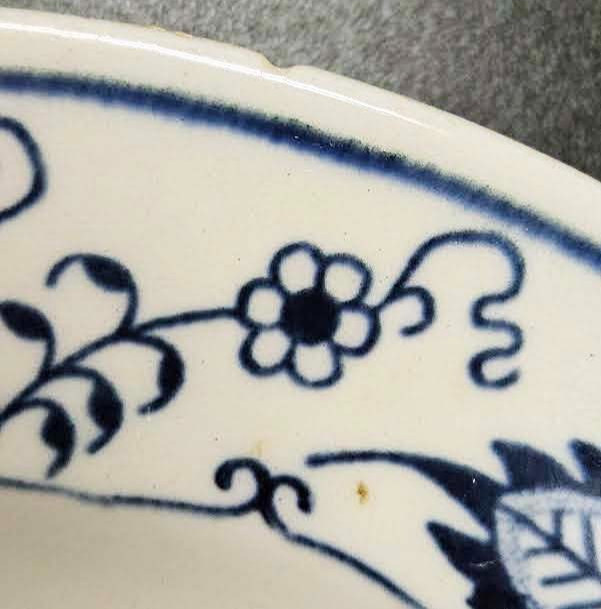 VTG Lot of 5- China Salad /Luncheon Plates Mixed Floral Blue White Pink
