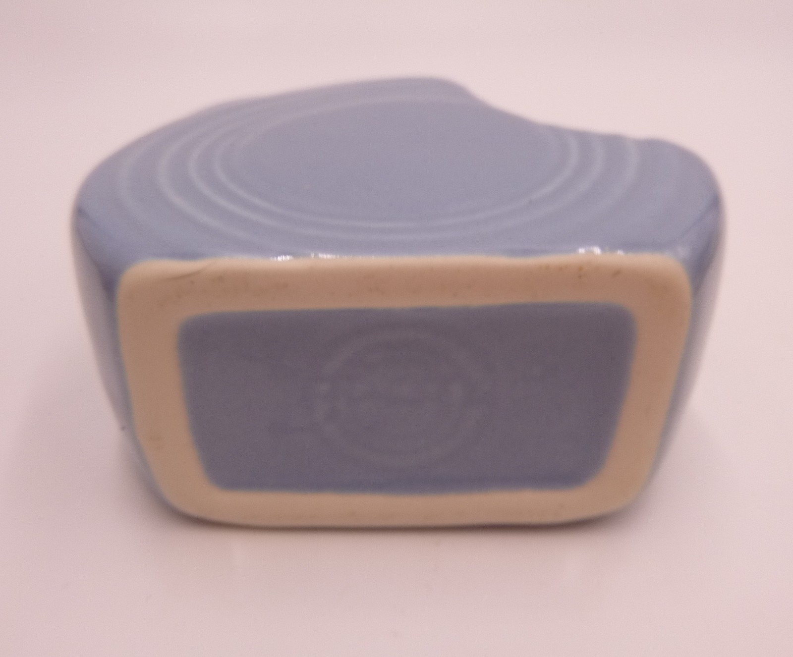 Fiesta Mini Disc Disk Pitcher Blue Fiestaware Small Creamer Syrup