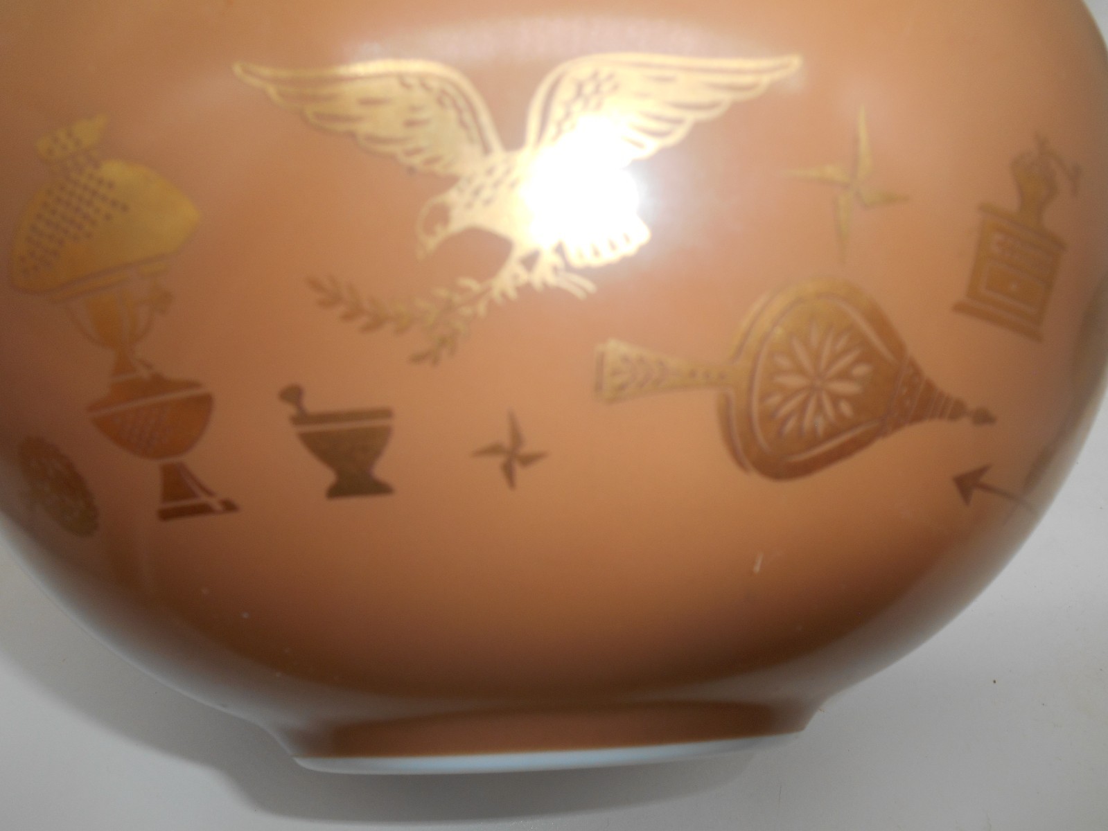 Vintage Set of 4 Pyrex Early American Cinderella Nesting Mixing Bowls 441-444