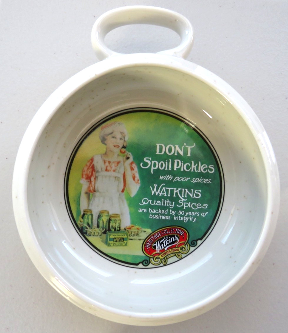 WATKINS Heritage Collection -Set of 4 SOUP BOWLS – 1992 Excellent
